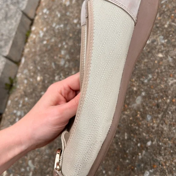 Anne Klein Women's Beige Loafers - Picture 6 of 8